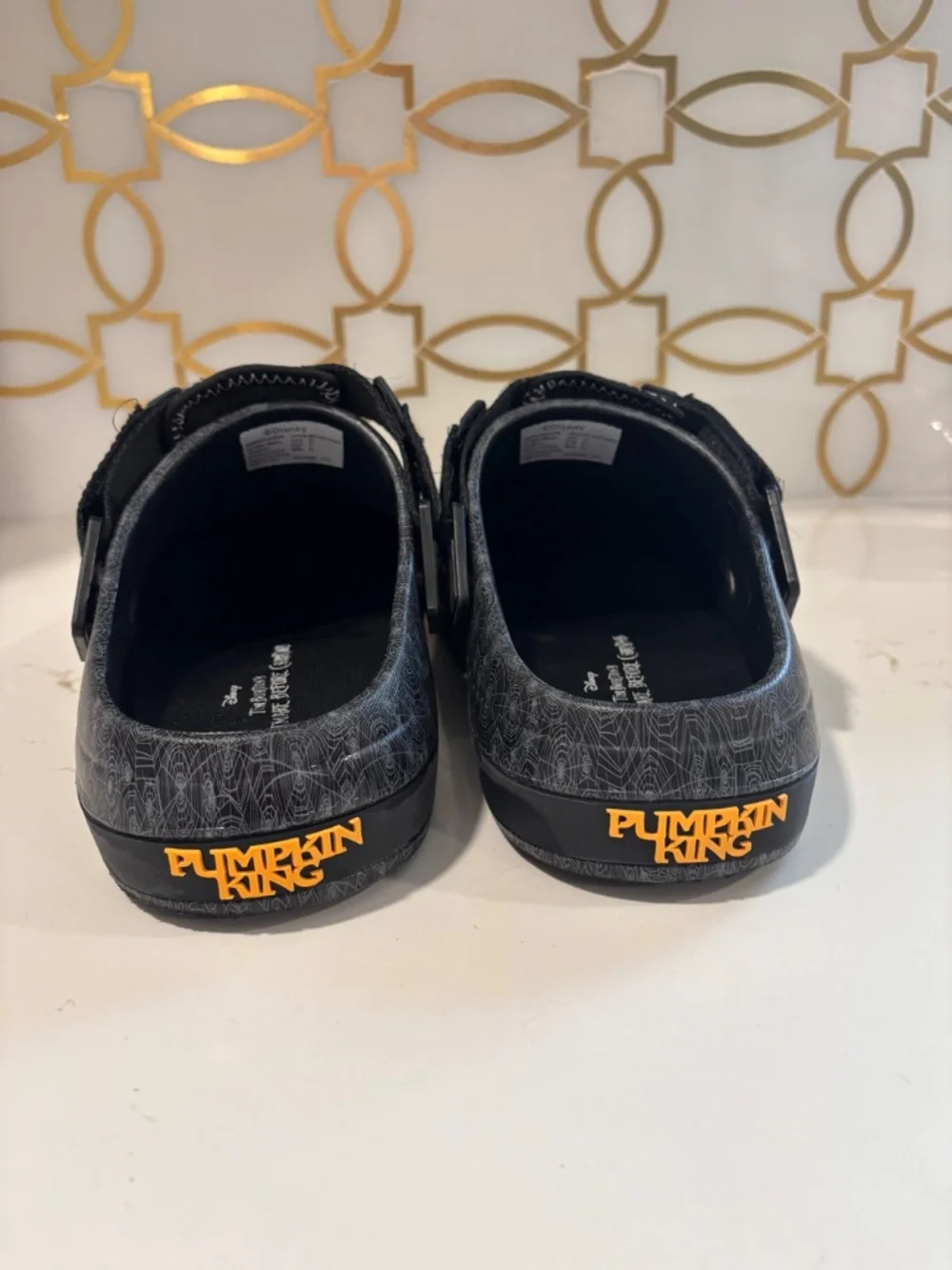 Disney Tim Burton's Nightmare Before Christmas Mens Clog Sandals Ground Up Sz 13 - Picture 6 of 9